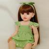 Adorable Betty Reborn Toddler Doll for Age 3+ Years Old Girl 22'' 55CM Silicone Full Body Long Pasted Hair Princess Realistic Newborn Baby Doll Toys