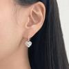 Cushion Heart Earring