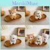 Plush Dog Keychain With Bowtie For School Events And Gift Giving