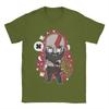 Humor Cartoon Kratos God of War TShirt Unisex Women Crew Neck 100 Cotton T Shirt  Short Sleeve Tee Shirt New Arrival Tops
