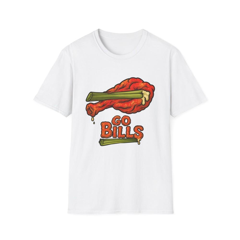 Buffalo Bills Chicken Wing Logo T-Shirt, Unisex Tee,