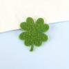 50pcs 3 Colors Cartoon Felt Cloth Four-leaf Exquisite Love Handmade DIY Hair Accessories Decorative Accessories Materials Kit