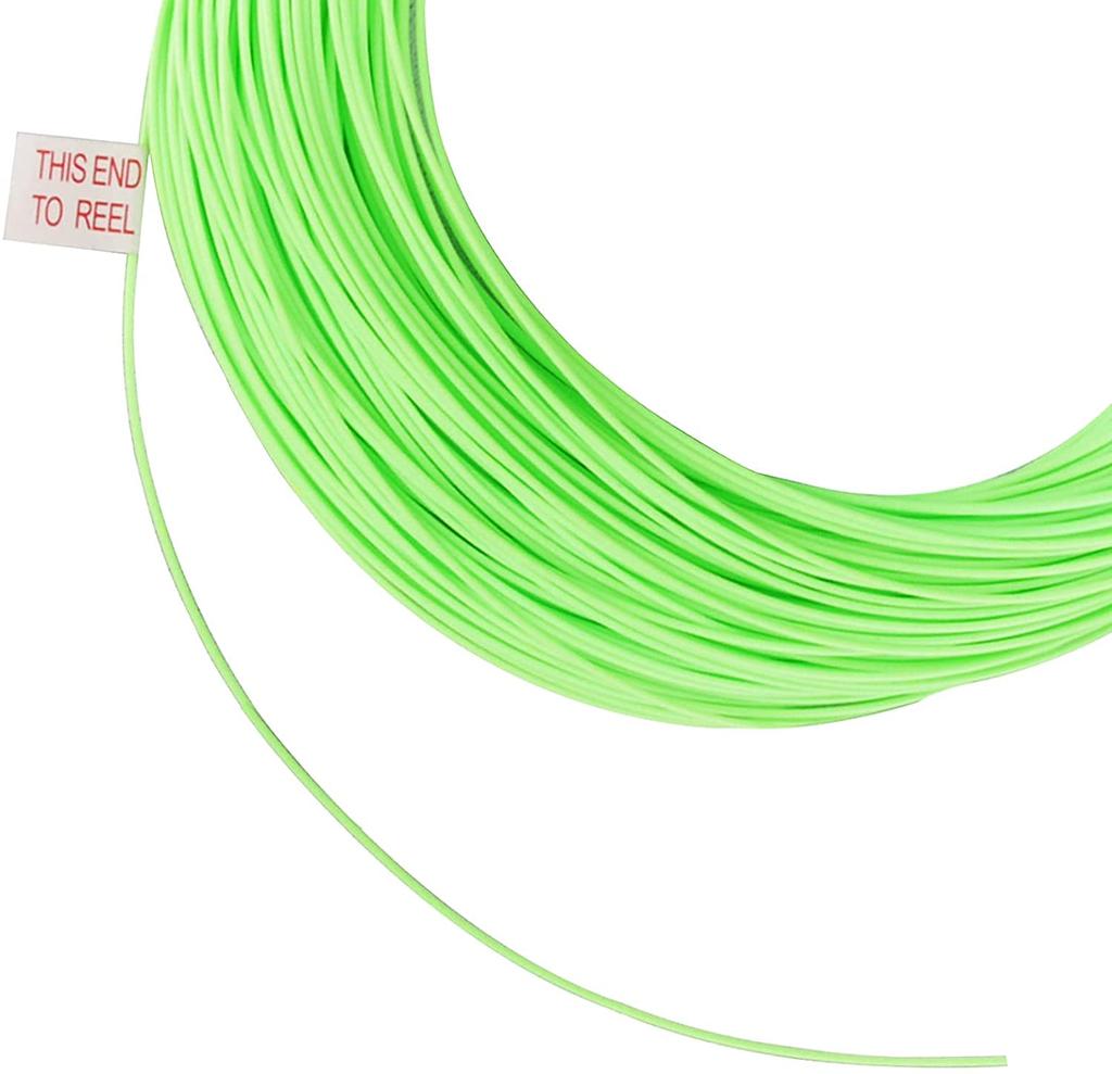 Maxcatch WF Fly Line 100ft Yellow, Orange, Teal Blue, Moss