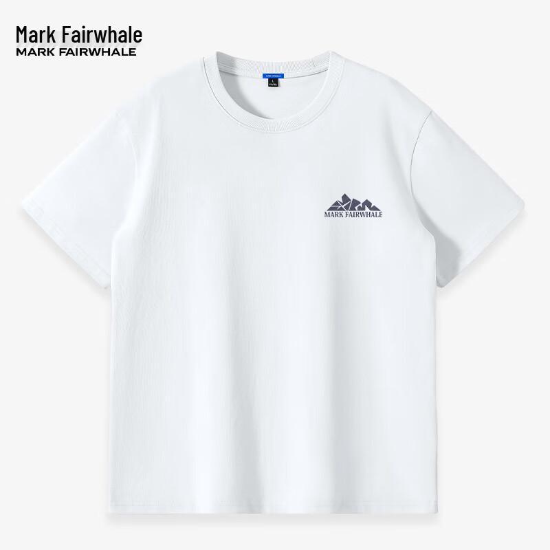 

Мужская свободная хлопковая футболка Mark Fairwhale большого веса 3XL