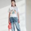 Paisley Print Tie Eco Bag Mini Cross_RED