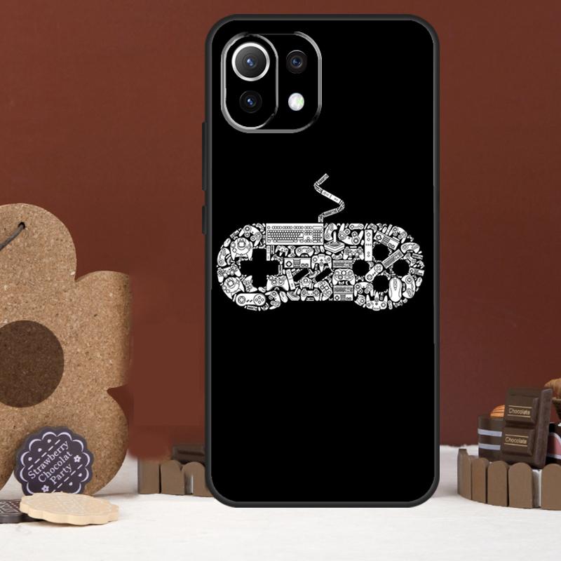 Cool Gaming Controller Case For Xiaomi 15 Ultra 14 15T 13T 14T 17 Pro Max POCO F8 Ultra X7 X5 X6 F5 F6 F7 Pro Cover