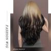 Women's  Simulation Wig 13*4 Lace Front Wig Ombre Blonde Body Wavy Beauty Decoration  Kanekalon Wig