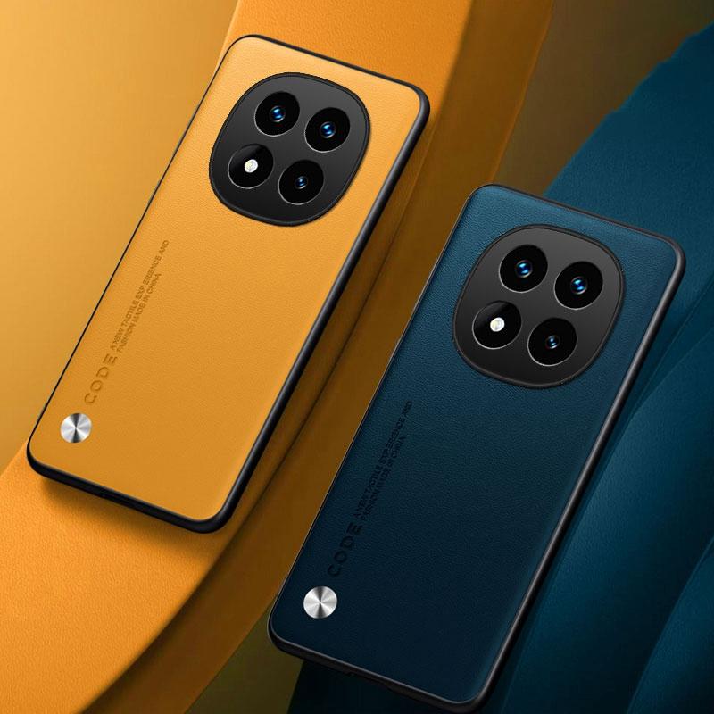 Luxury PU Leather Case For Xiaomi Redmi Note 14 Pro 5G Back Cover Silicone Full Protection Phone Case For Redmi Note14 Pro 14Pro
