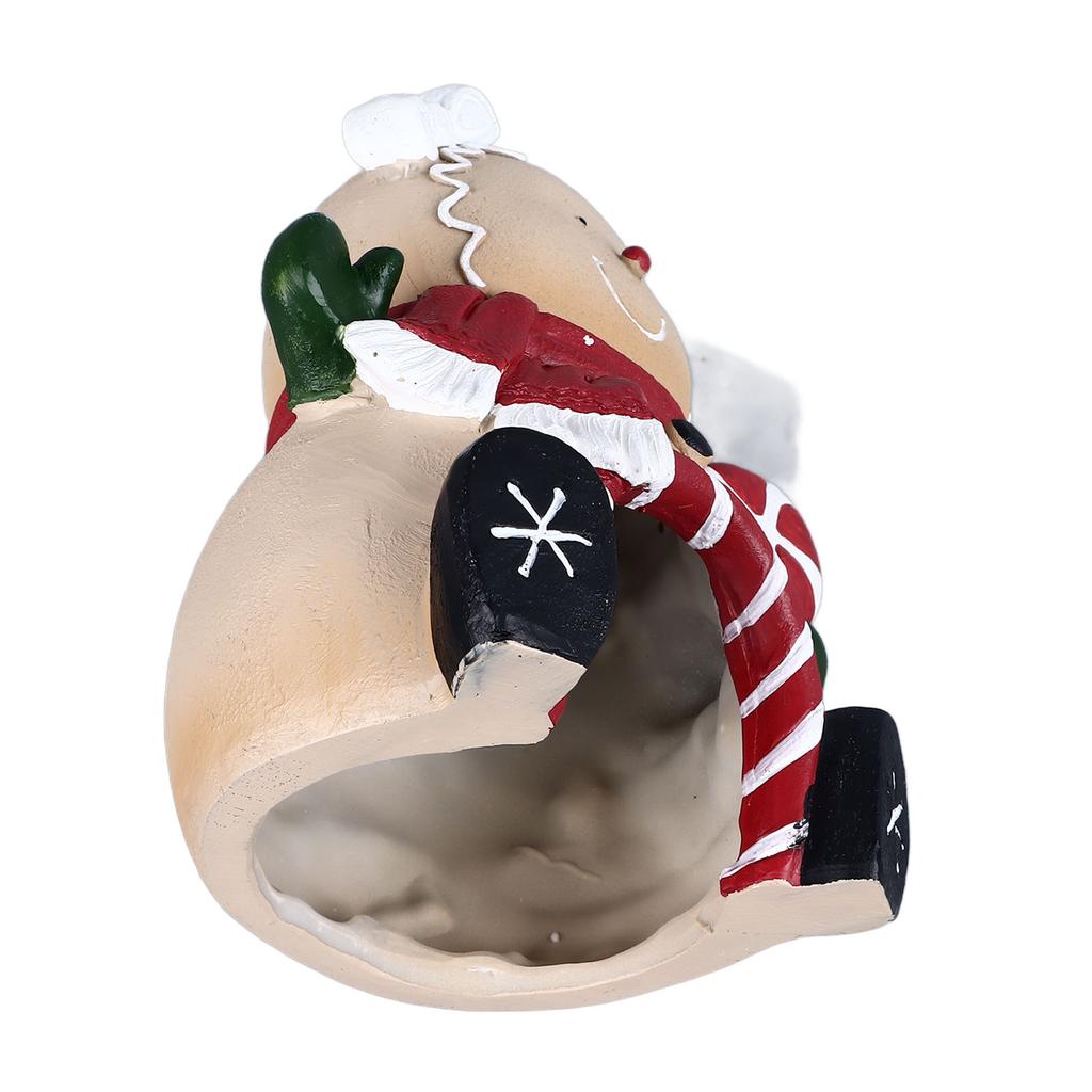 Christmas Theme Gingerbread Man Aquarium Ornament Aquarium Hideaway Fish Tank Landscaping