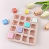 16 Cavity Chocolate Truffles Mold Square Shape Gummy Making Mold New Baking Moulds  Snacks DIY