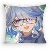 Hydro Archon of Fontaine Furina Pillow Case Antidustmite Pillowcase Invisible zipper silky short plush Sofa cushion cover