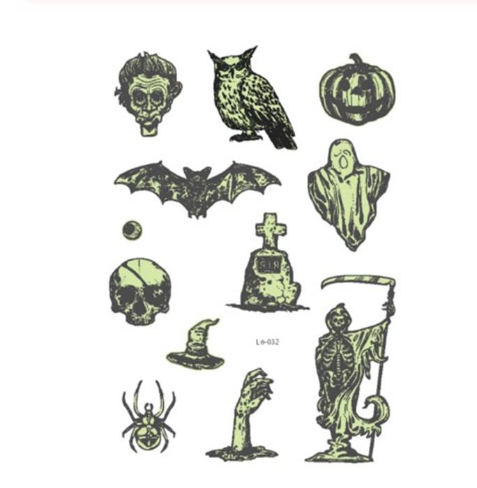 Tatouages Temporaires Tatouage Lumineux Tatouage Sombre Étanche Sexy Autocollants De Tatouage