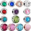 New Beautiful Genuine Copper Blue Pink Style Colored Zircon Pendant Ideal For Original DIY Craft Bracelet Necklace Fashion Accessories Gift