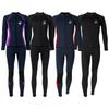 3mm Neoprene Wetsuit Set Men Women Long Sleeve Top Pants Surfing Snorkeling Swimming Diving Water Sports