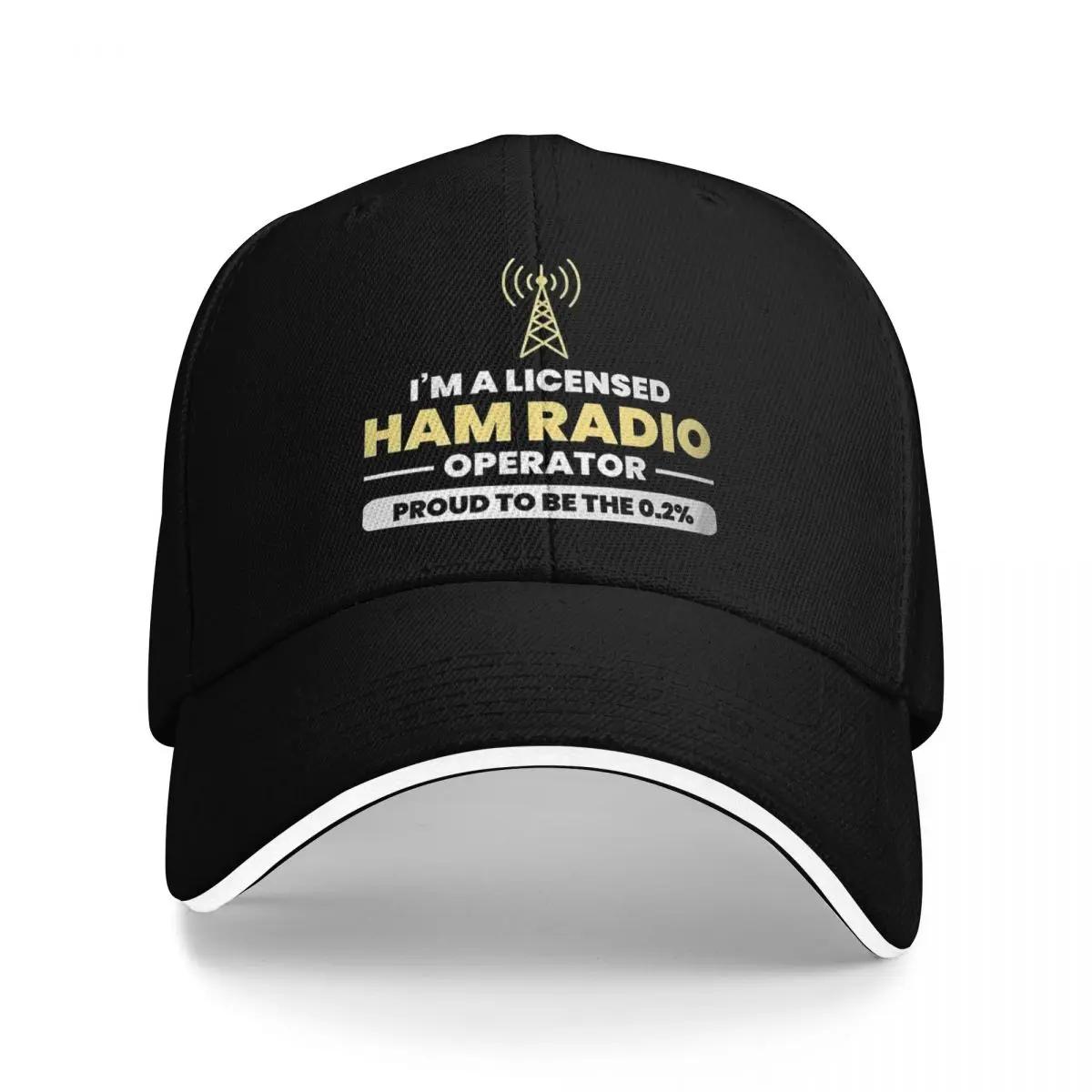 Ham Radio Operator Breathable Design Caps Women Cap For Women Baseball Cap For Unisex One Size