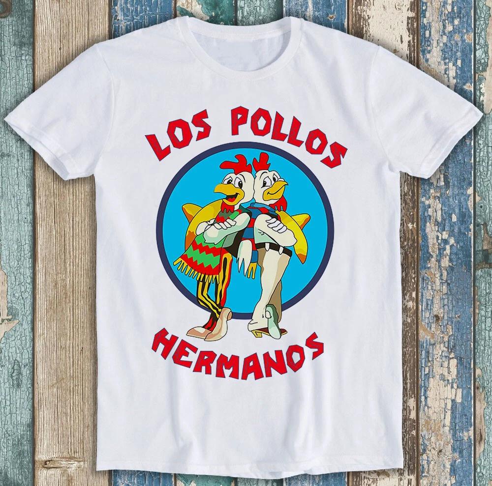 Los Pollos Hermanos TV Series Retro Funny Meme Gift Tee T Shirt M1242 XXL