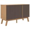 Sideboard OLDEN Brown 114x43x73.5 cm Solid Pine Wood