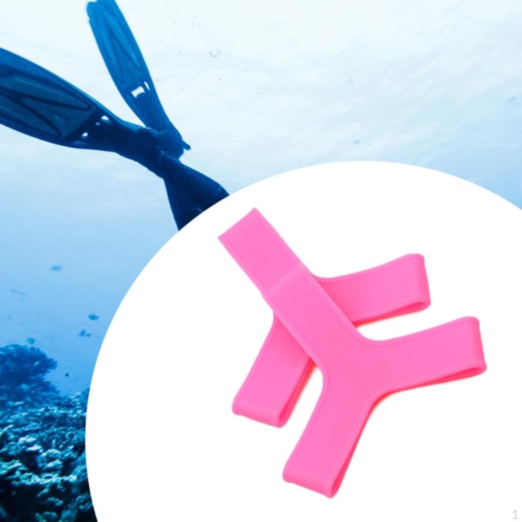2 Pieces Diving Fins Holder Gripper Scuba Fin Straps Replacement Comfortable Swimming Paddle