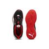 Puma Playmaker Versatile Comfortable Non-Slip Mid-Top Basketball Shoes Unisex Sneakers Black White Red 392330-01
