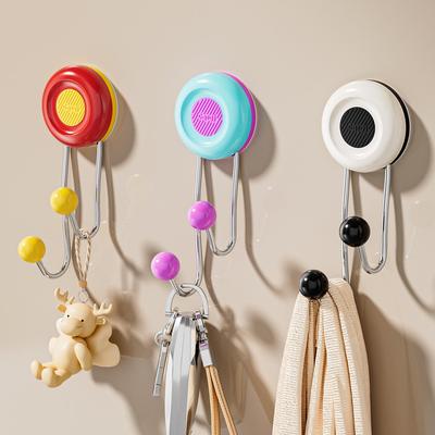 No-Drill Adhesive Hook: Strong, Multi-Functional Clothes Hanger for Bathroom/Door