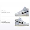 Zapatillas Dunk High GS Football Grey Black para Niños Blanco Summit-White Leche de Coco DB2179-110