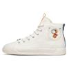 X Snoopy Skateboarding Series Sneakers High 'White' Women's Sneakers