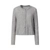 Women's Sequin Merino Wool Knit Cardigan