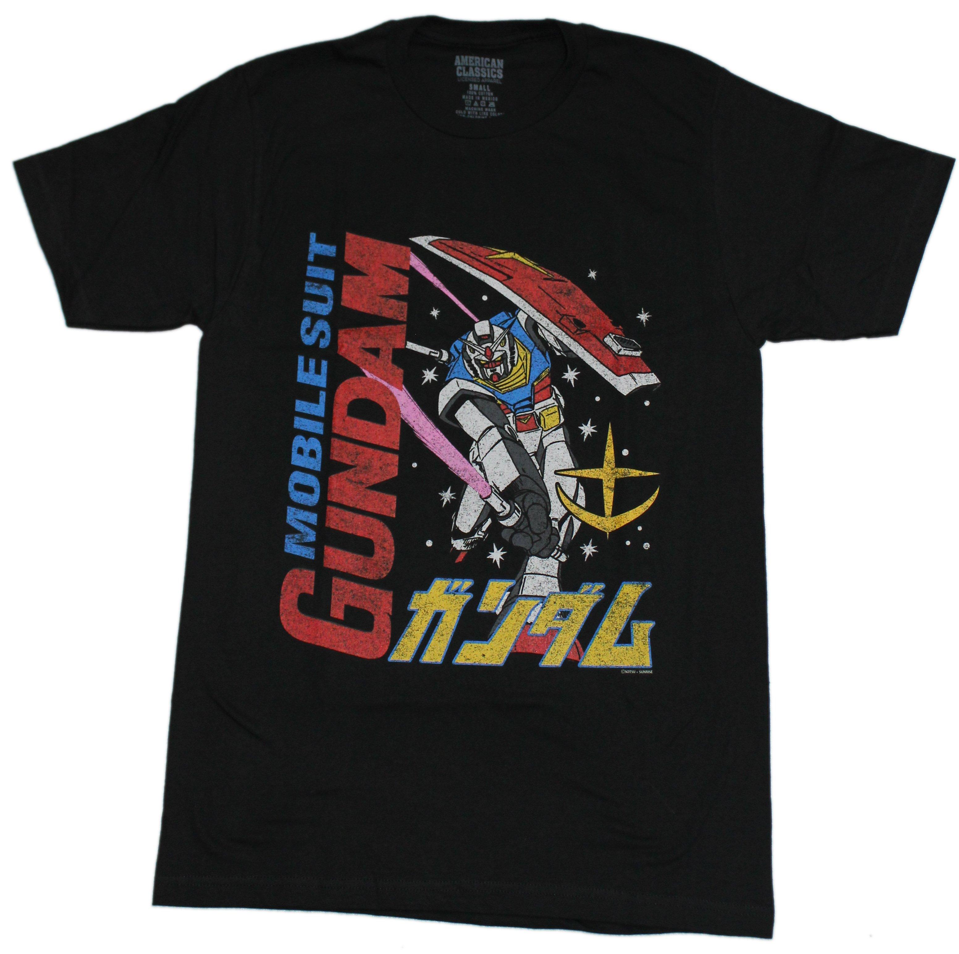 Naruto Shippuden New Adult T-shirt Sasuke Batttle Ready Under Kanji XXXXL