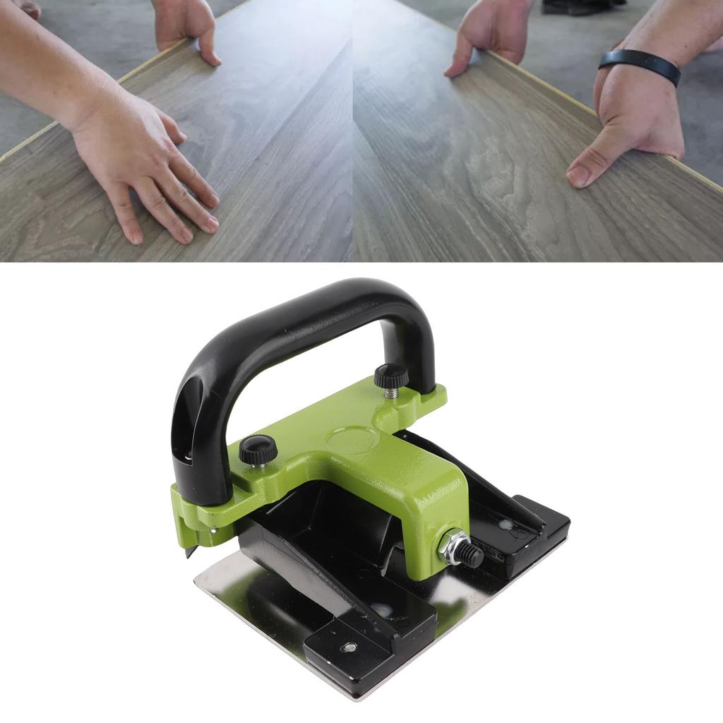 PVC Plastic Floor Skiving Construction Tool,Aluminum Alloy Hand Flooring Trimming Tool Floor Cutter Floor Grooving Slotting Hand Pushing Tool for Flo