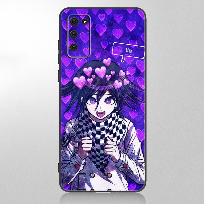 Danganronpa Kokichi Ouma Hülle Für Samsung Galaxy A12 A02S A22 A32 A52 A72 A71 A51 A41 A31 A21 A11 A50 A70 A10S A20S Schwarze Hülle