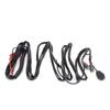 6.6ft LED Spotlights Wiring Harness 12V 40A 1to2 with DT Connector IP67 Waterproof for Car