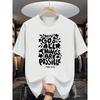 Divine Providence, All Things Are Possible: Math 19:26 Printed Men's Short-Sleeve T-Shirt, Minimalist Fashion Design, Perfect for Casual Attire