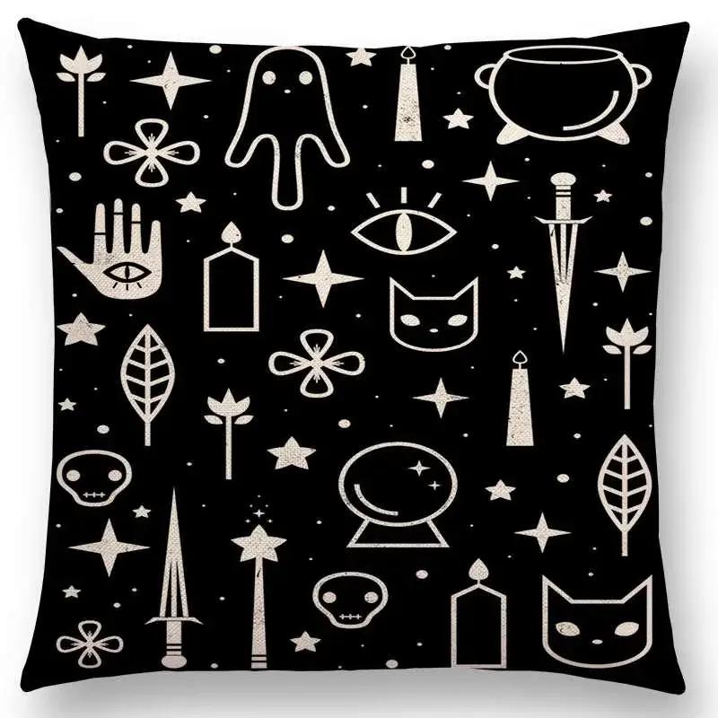 Neueste Schwarzer Hintergrund Mond Sterne Meteor Sternbild Galaxie Sofa Kissenbezug Katze Bär Hase Reh Vogel Kissenbezug