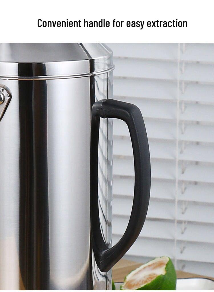Stainless Steel Insulated Thermos with Glass Liner, Large Capacity for Home and Dorm Use