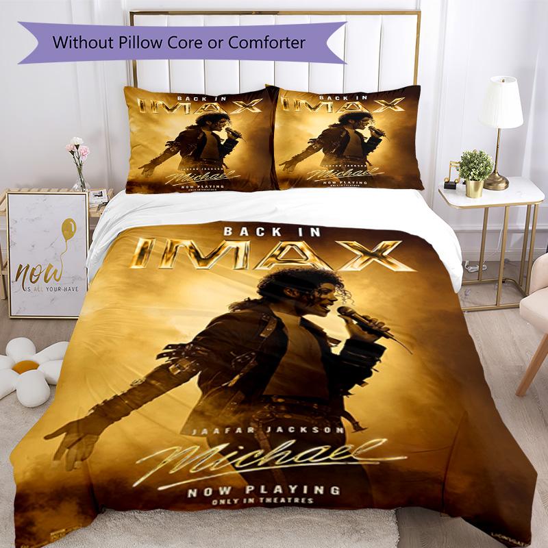 Michael Jackson Bedding Set Breathable Duvet Cover With Pillowcases Home Decoration Birthday Gift