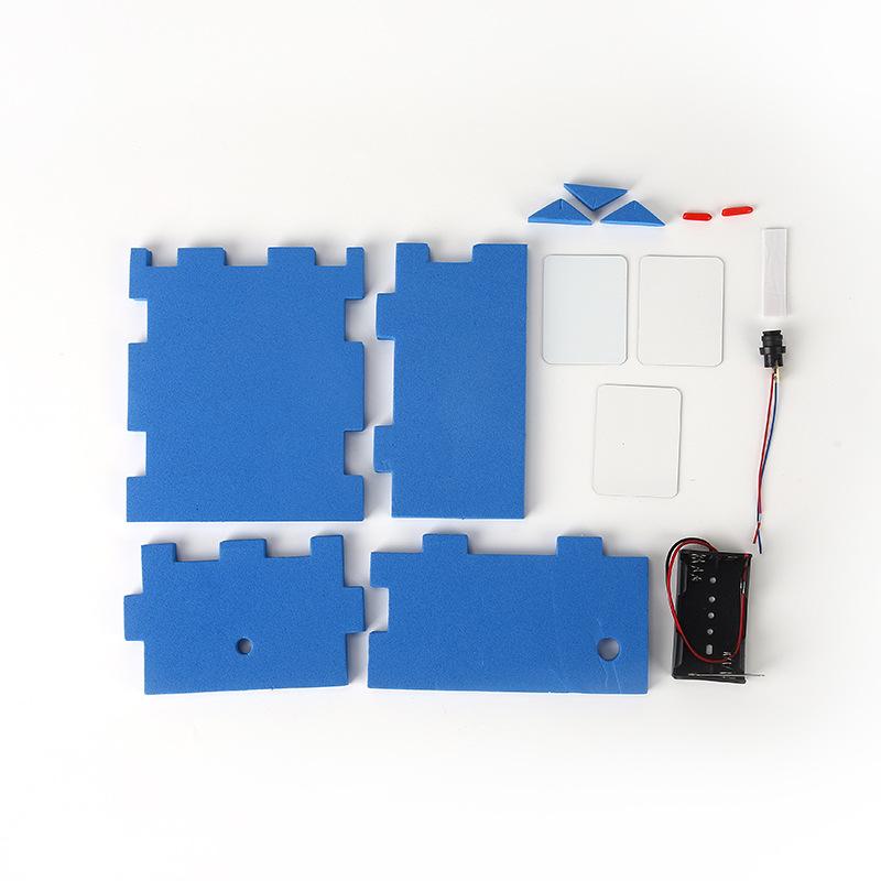 Light Reflex Experiment DIY Handmade Invention Toy Kids Science Educational Physics Experiments Chirstmas for Childre Xmas Gift