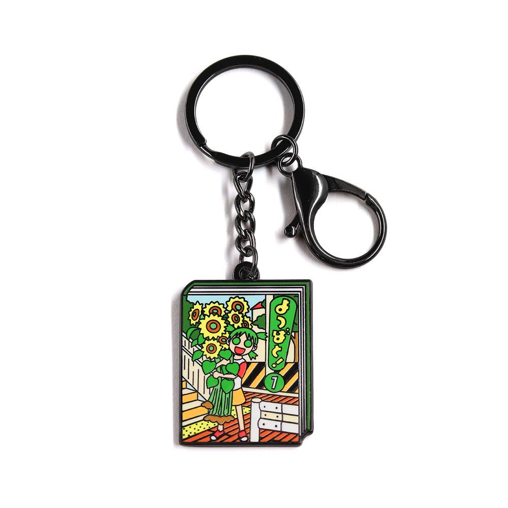 

Йоцуба&! Брелок подсолнух – Мультяшный кулон для рюкзака или брелока