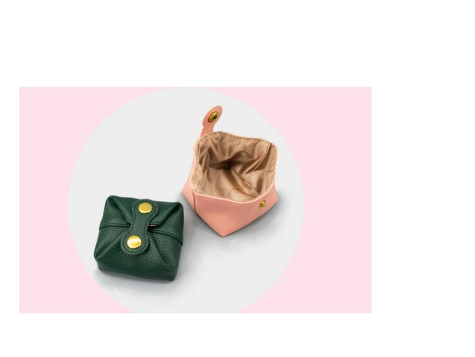 Soft Leather Mini Coin Purse - Cute Japanese & Korean Style for Earphones, Keys, Coins, Lipstick, & More