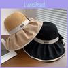 Stylish Summer Sun Hat For Women With Wide Brim And Bowknot Uv Protection