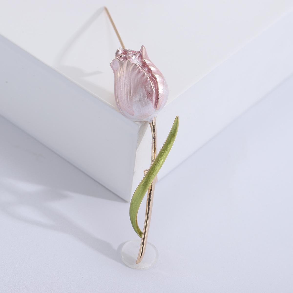 Мода Капельная Роза Ювелирные Изделия Брошь Темперамент Женская Одежда Аксессуары Брошь Булавка розовый