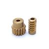 1M 1:12/16/17/20 Zähne 5mm Selbstsichernde Turbinen-Schneckenrad-Baugruppe 3/4/5MM Zahnrad DIY DC-Getriebemotor Fernbedienungsspielzeug Servo