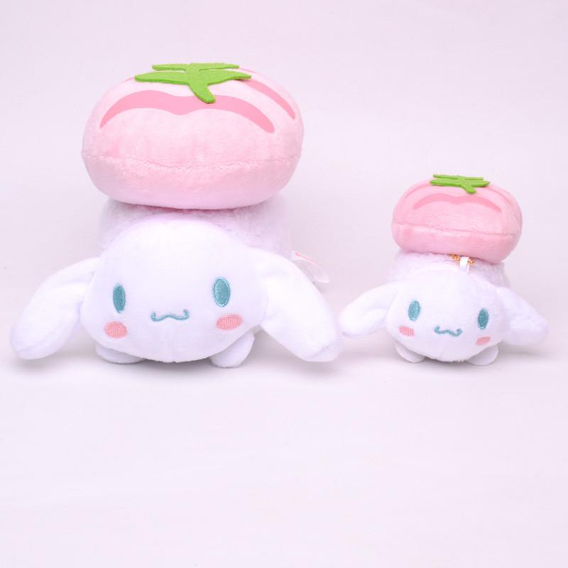 Cute Sanrio Cinnamoroll Sushi Plush Toy Ultra-soft Short Plush 20cm Stuffed Doll