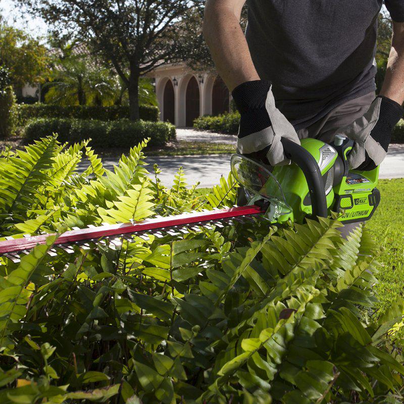 Greebo 40V Cordless Electric Hedge Trimmer with Pruning Shears