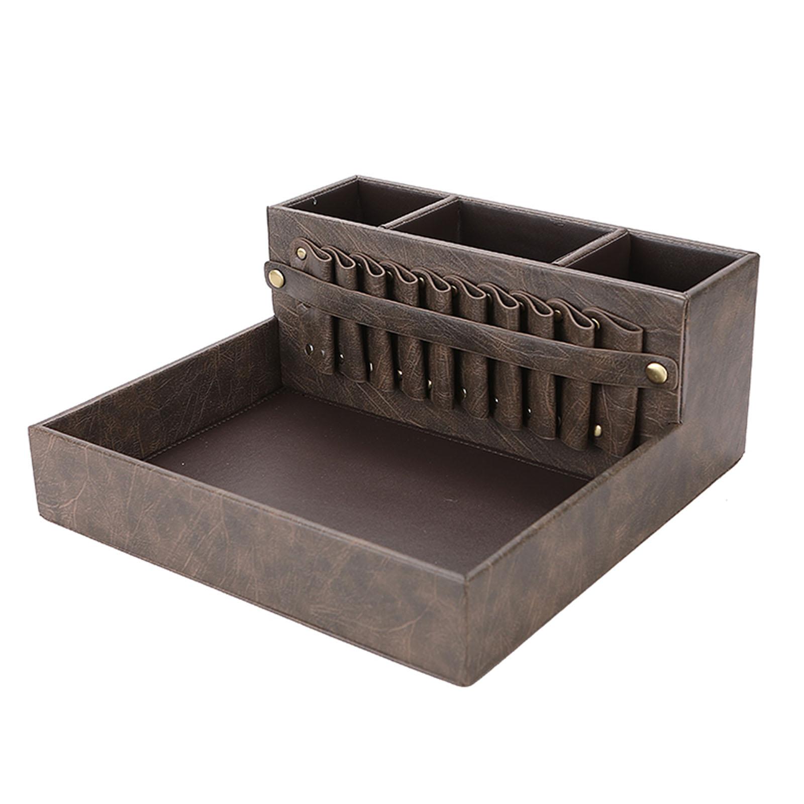 

Держатель парикмахерских инструментов, ножницы для стрижки, съемный ящик для парикмахерских инструментов кофейный