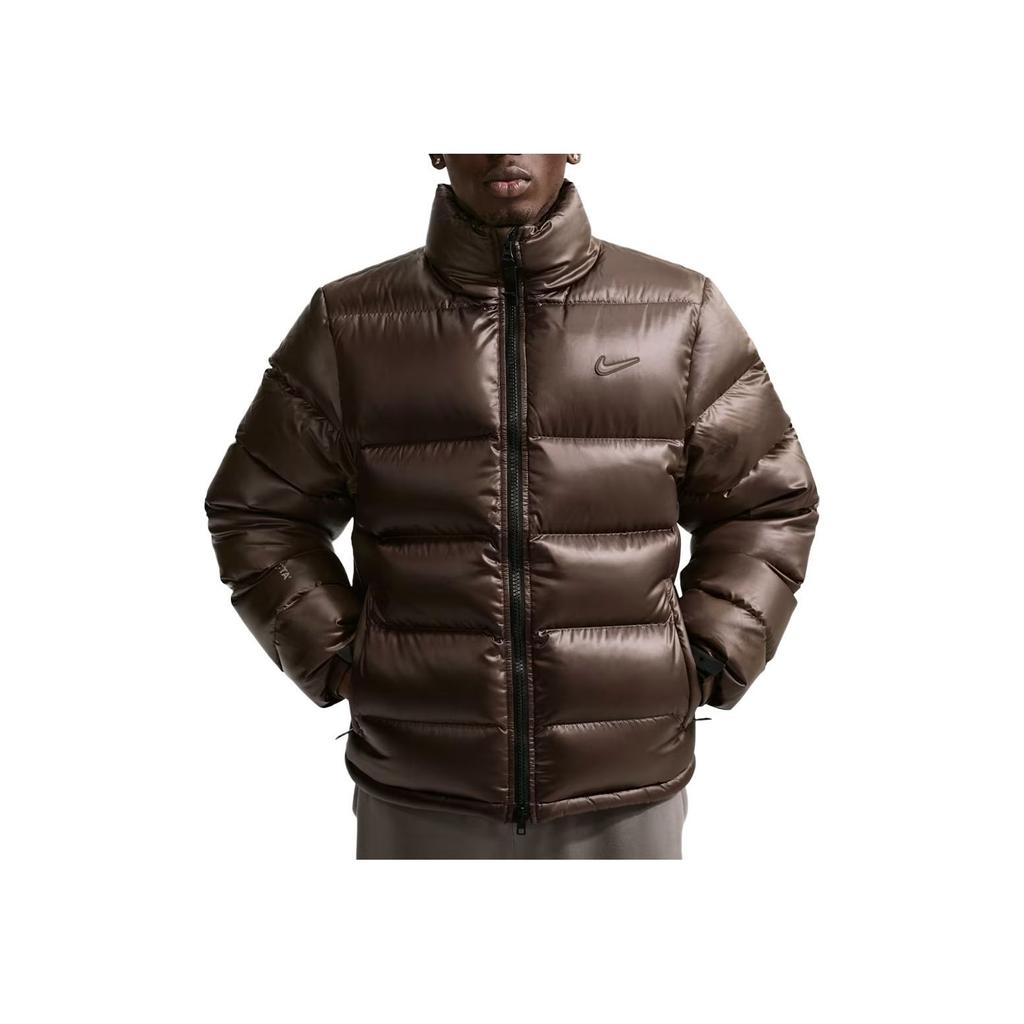 Nike X Nocta Collaboration Goose Down Warm Zipper Stand Collar Long Sleeve Puffer Jacket Unisex Outerwear FN8197-237