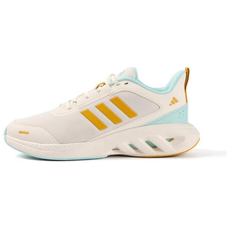 

Adidas ALL DAY POWER Slip Resistant And Breathable Low top Running Shoes Men s Beige Yellow Sneakers JP9780 44⅔