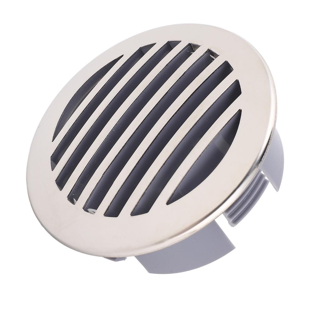 4 Stück Boote Luftstrom-Entlüftungsabdeckung 3,5 Zoll 316 Edelstahl Hochpolierte Kappe für Yachten Wohnmobile