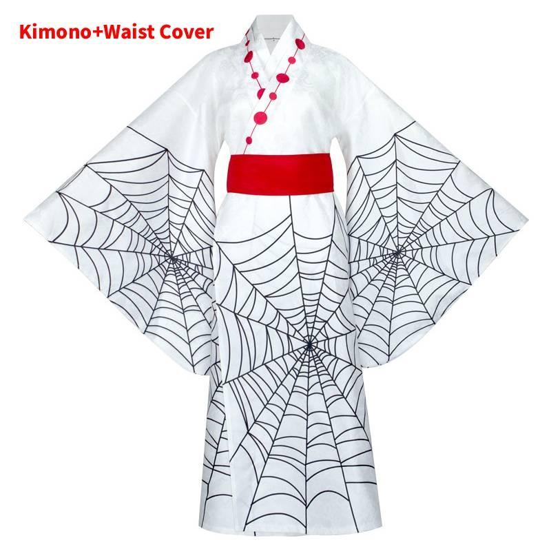Demon Kimetsu Slayer No Yaiba Anime Rui Cosplay Halloween Costumes Carnival