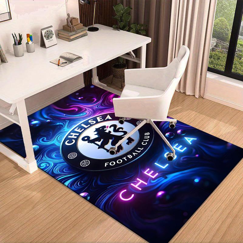 Football Club Emblem lion Carpet, Chair Rug,Rug for Office Bedroom living rooms, Doormat decor Fan Gift Christmas Gift