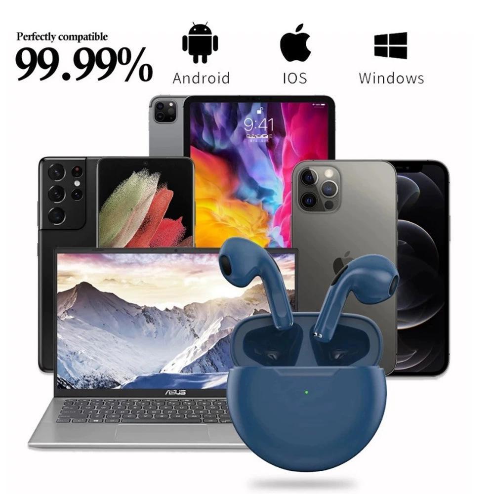 Pro6 TWS Sports Bluetooth Earbuds - 5.4 Semi-in-ear, Sixth Generation Wireless Audio Solution.